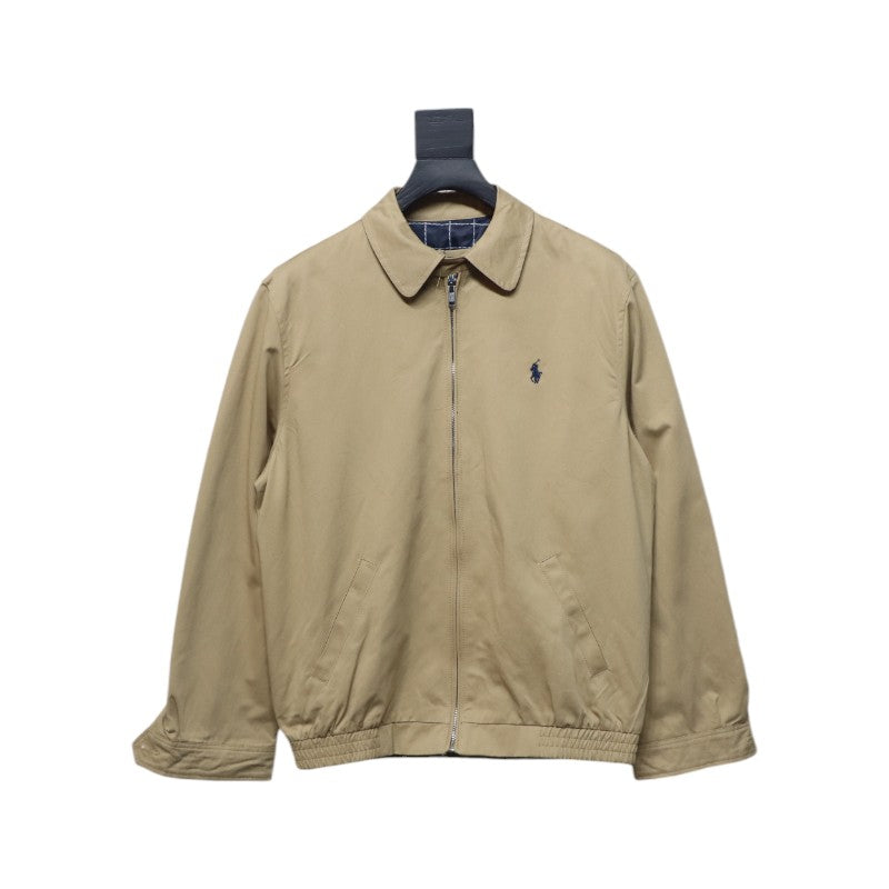 Polo Ralph Lauren Smooth Poly Drizzler Jacket Beige