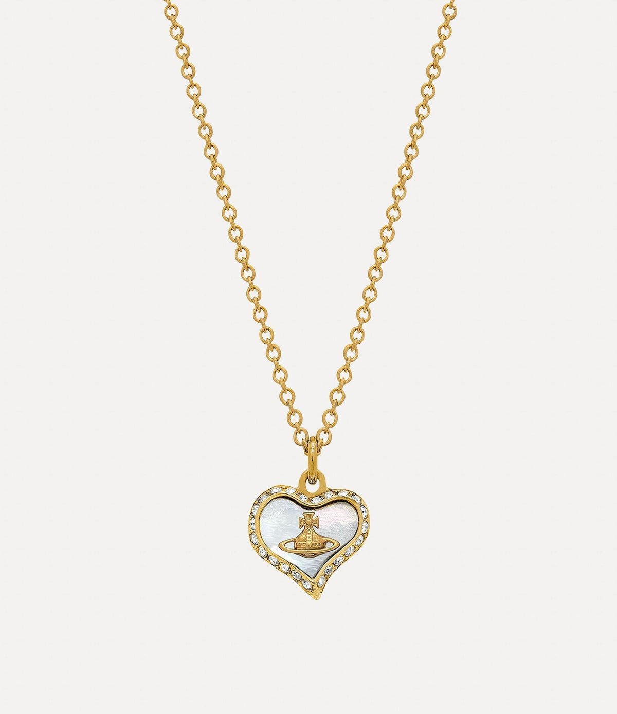 VIVIENNE WESTWOOD Petra Pendant Necklace Brass(3 Colors)