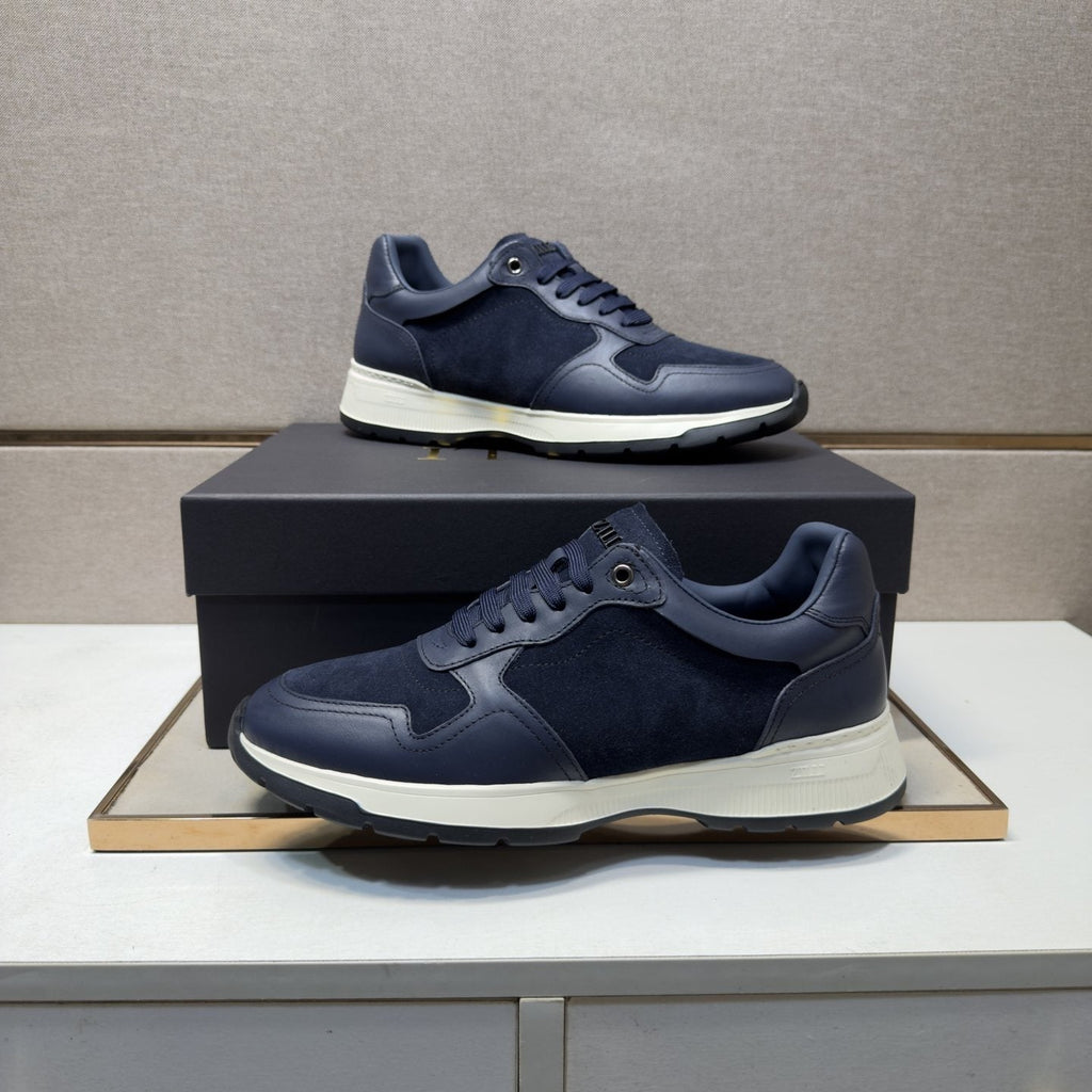 ZILLI Men's Paneled Low-Top Sneakers