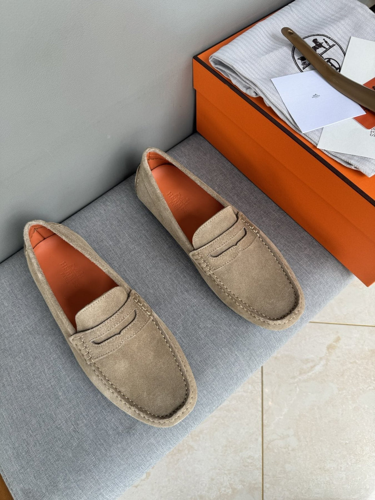 Hermès Men's Driving Loafers