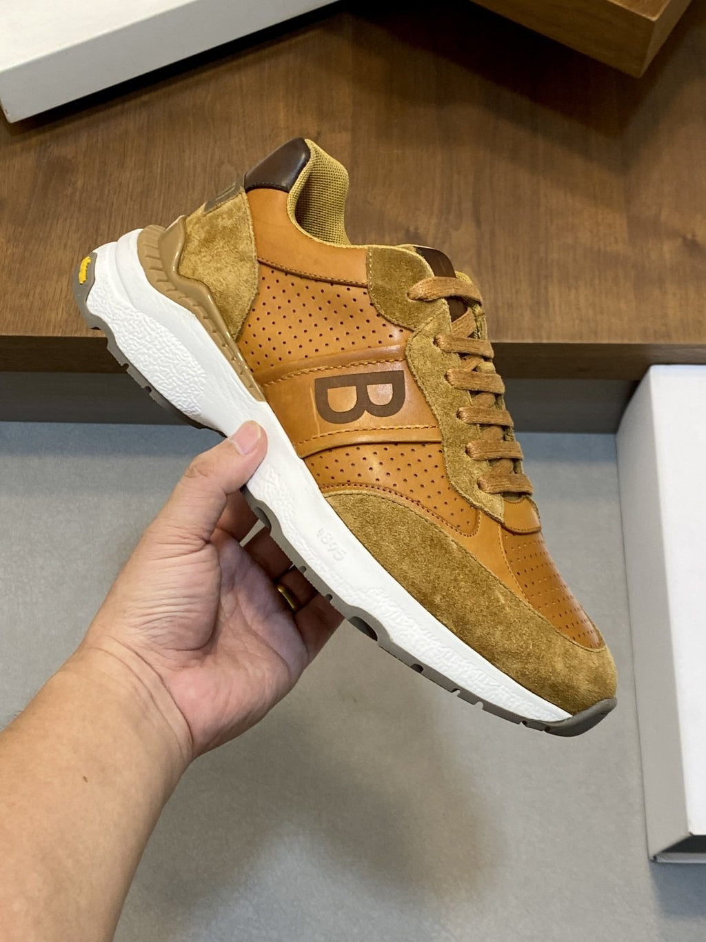Berluti Sport Track Low-Top Sneakers