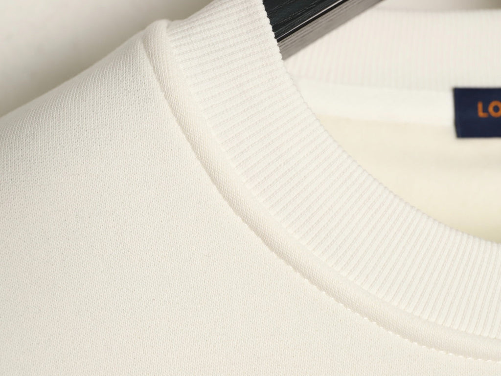 Louis Vuitton Shield Graphic Crewneck Sweatshirt - Off-White