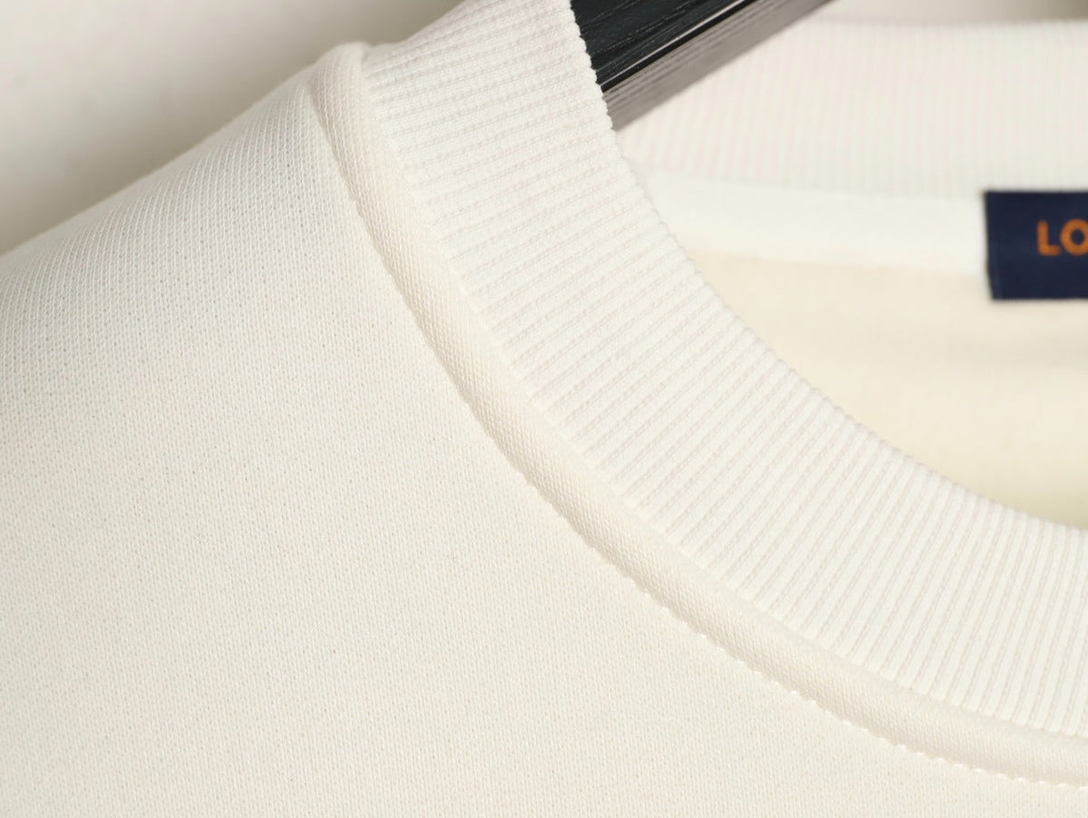 Louis Vuitton Shield Graphic Crewneck Sweatshirt - Off-White